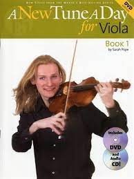 A NEW TUNE A DAY - BOOK 1 BY SARAH POPE FOR VIOLA (DVD&CD INCLUS)