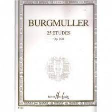 BURGMULLER - 25 ETUDES OP100 POUR PIANO ED LEMOINE