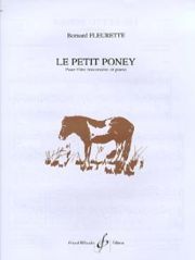 FLEURETTE - LE PETIT PONEY POUR FLUTE TRAVERSIERE ET PIANO