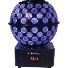 IBIZA STARBALL-GB - Double effet lumière gobos/faisceaux RGBW
