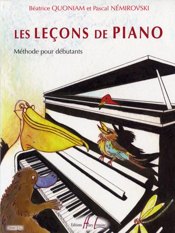 QUONIAM NEMIROWSKY LES LECONS DE PIANO VOL 1 ED LEMOINE