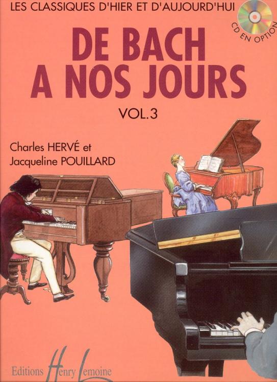 DE BACH A NOS JOURS VOL 3A PIANO ED LEMOINE