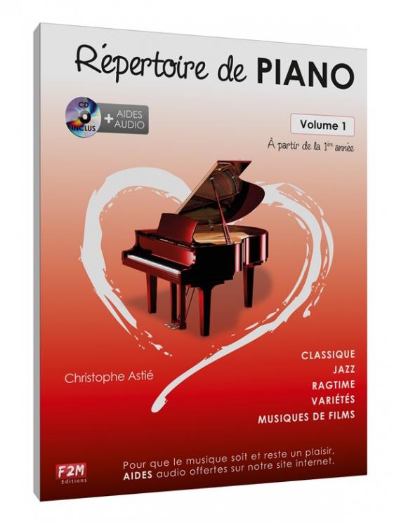 ASTIE REPERTOIRE DE PIANO VOL 1 ED F2M