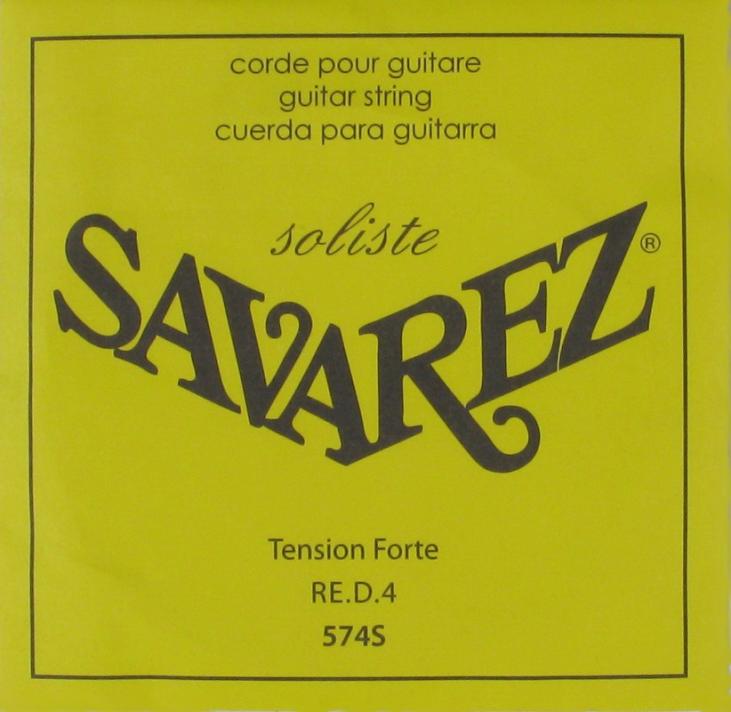 574S - SAVAREZ CRISTAL SOLISTE CORDE CLASSIC RE4 TRES FORT TIRANT