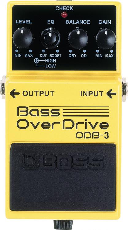 BOSS ODB-3 PEDALE OVERDRIVE POUR BASSE