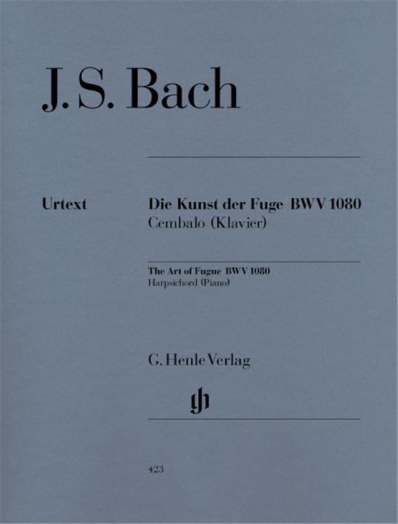 BACH L'ART DE LA FUGUE BWV1080 PIANO ED HENLE VERLAG