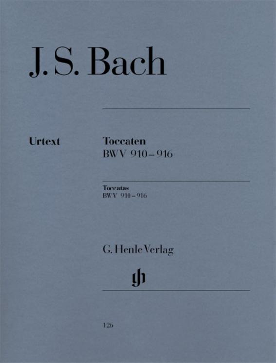 BACH TOCCATEN BWV810-916 PIANO ED HENLE VERLAG