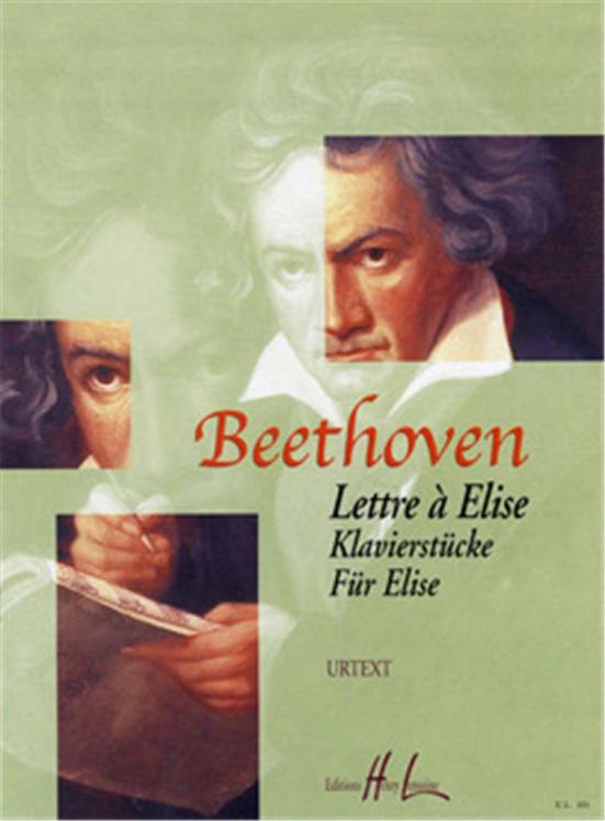 BEETHOVEN LETTRE A ELISE PIANO ED LEMOINE URTEXT