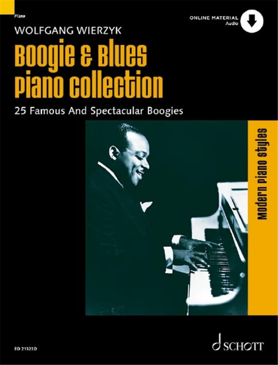 BOOGIE AND BLUES PIANO COLLECTION ED SCHOTT