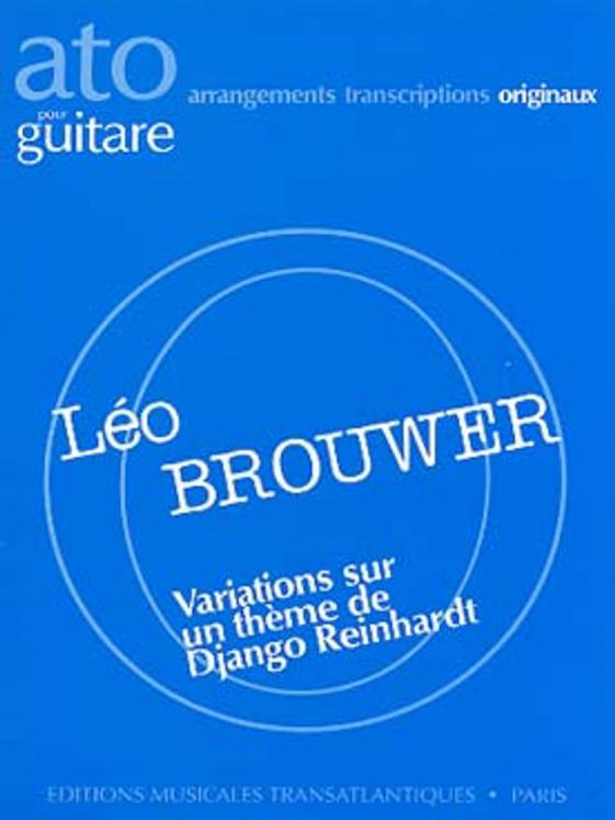 BROUWER - VARIATIONS SUR UN THEME DE DJANGO REINHARDT