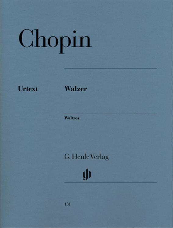 CHOPIN VALSES PIANO ED HENLE VERLAG