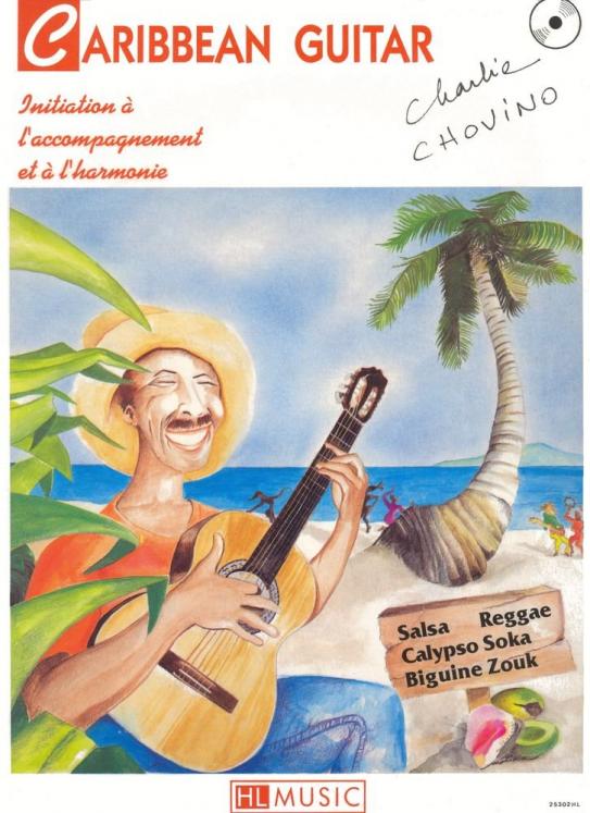 CHOVINO CARRIBEAN GUITAR AVEC CD GUITARE ED LEMOINE