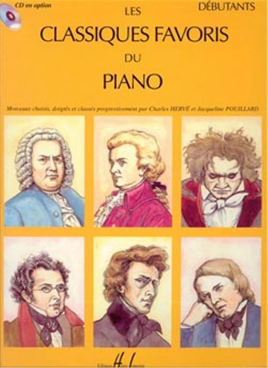 CLASSIQUES FAVORIS DEBUTANTS PIANO ED LEMOINE