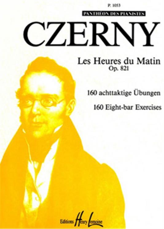 CZERNY LES HEURES DU MATIN OP821 SPIRALES PIANO ED LEMOINE
