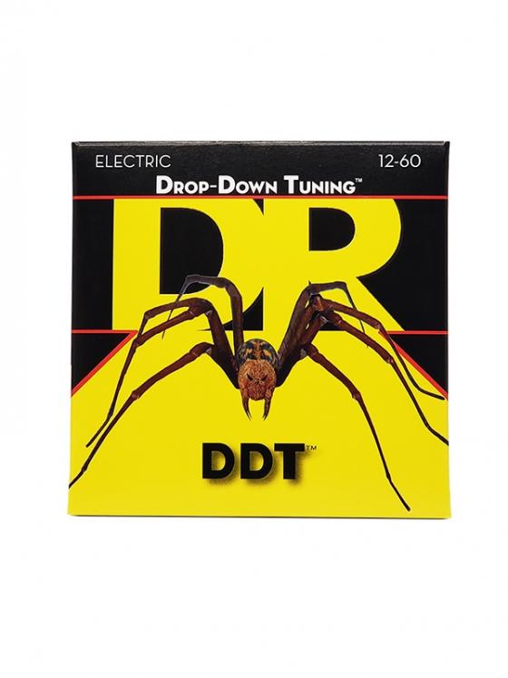 DR DDT-12 JEU DE CORDES GUITARE ELECTRIQUE DROP DOWN TUNING 12-60