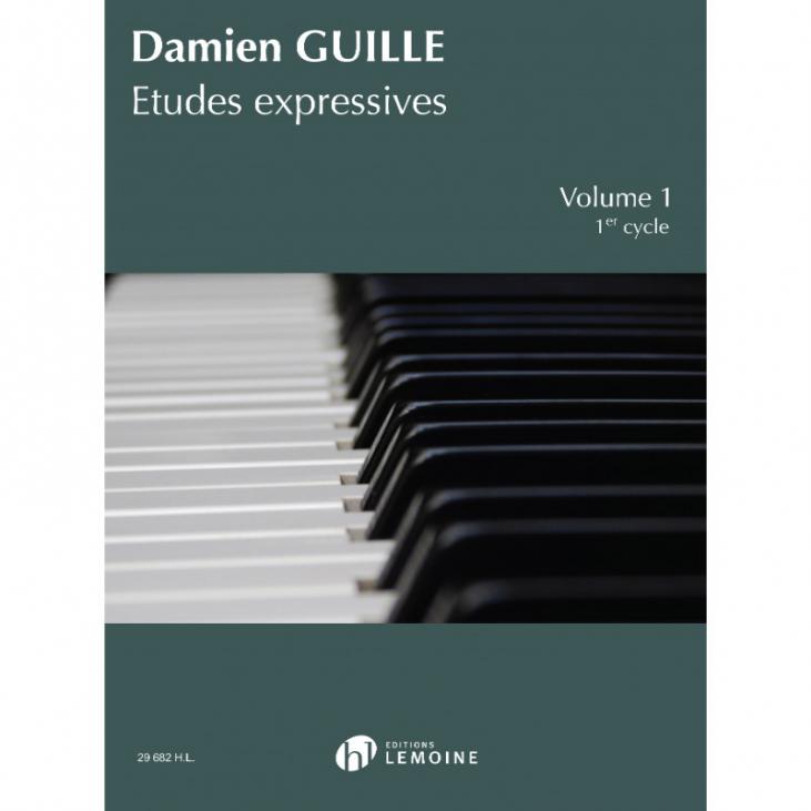 GUILLE ETUDES EXPRESSIVES VOL 1 PIANO ED LEMOINE
