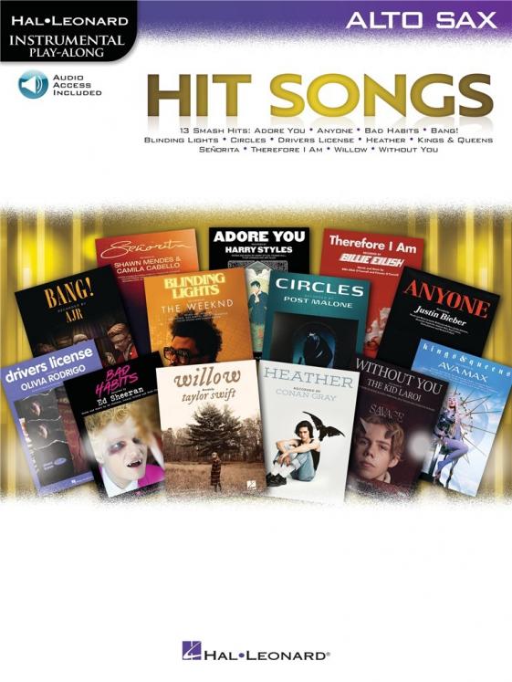 HIT SONGS FOR ALTO SAX