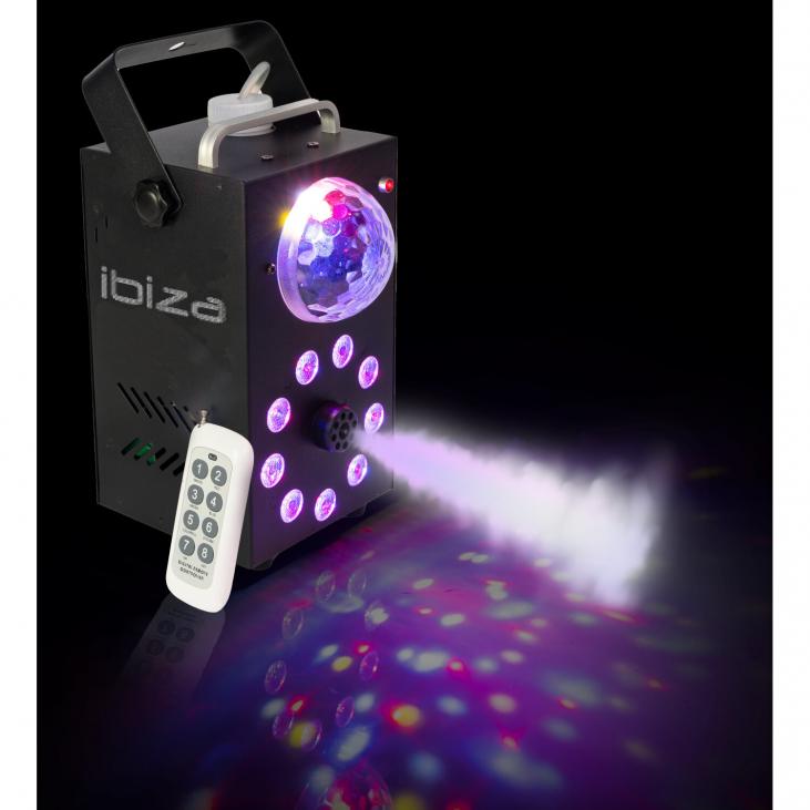 IBIZA FOGGY-ASTRO - MACHINE A FUMEE 700W AVEC EFFET ASTRO & LED