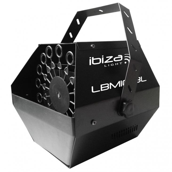 IBIZA LBM10-BL - MACHINE A BULLES PORTABLE