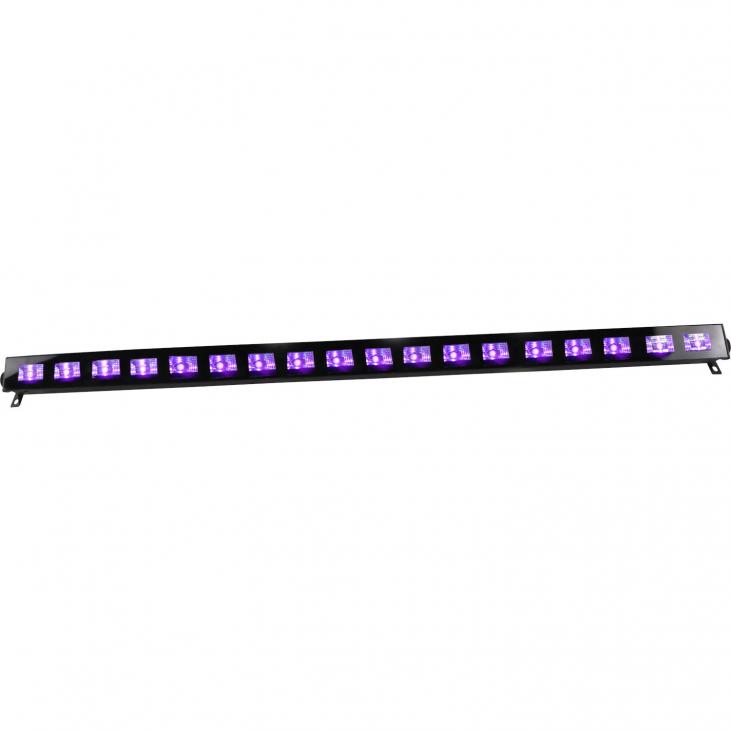 IBIZA LED-UVBAR18 - BARRE A LED UV 18 x 3W