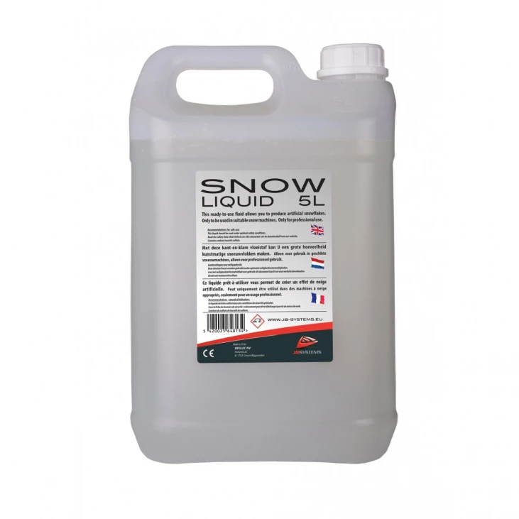 JB SYTEMS - SNOW LIQUID 5 L - Liquide  pour machine à neige 5 litres