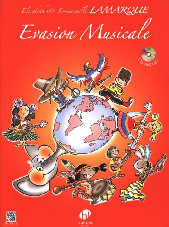 LAMARQUE EVASION MUSICALE INITIATION (livre) ED LEMOINE