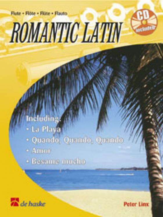 LINX ROMANTIC LATIN AVEC CD FLUTE TRAVERSIERE ED DE HASKE