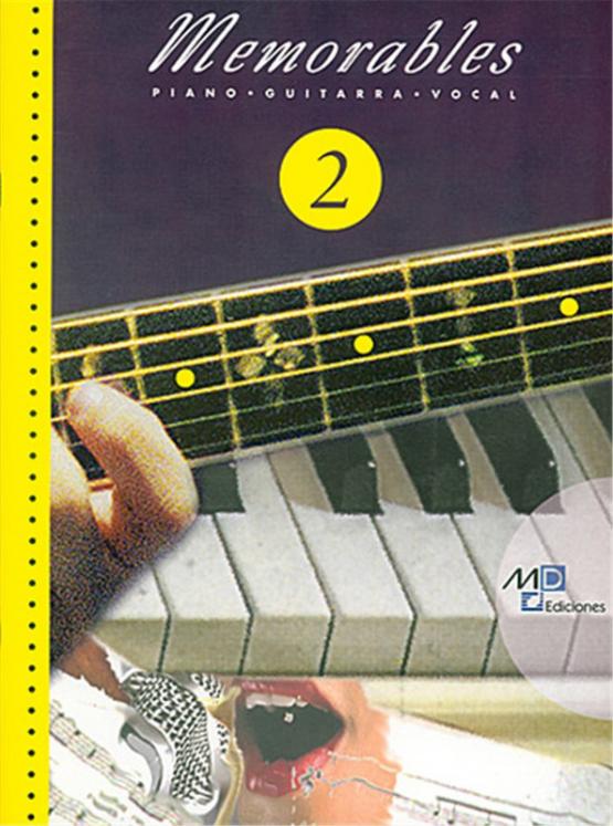 MEMORABLES 2 PIANO/VOIX/GUITARE