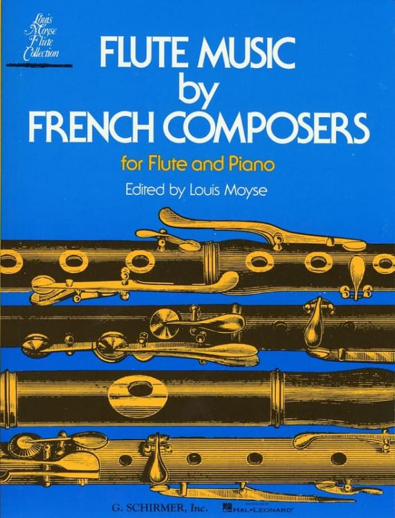 MOYSE FLUTE MUSIC BY FRENCH COMPOSERS FLUTE TRAVERSIERE ED SCHIRMER