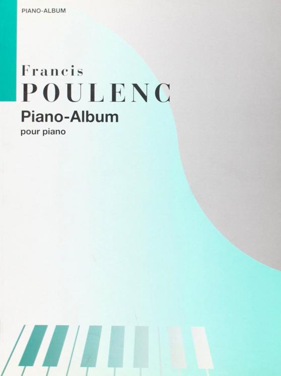 POULENC PIANO ALBUM ED SALABERT