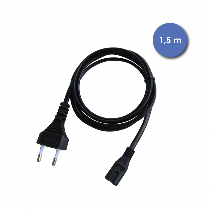 POWER CAB2234 - Câble alimentation bipolaire 1,50m