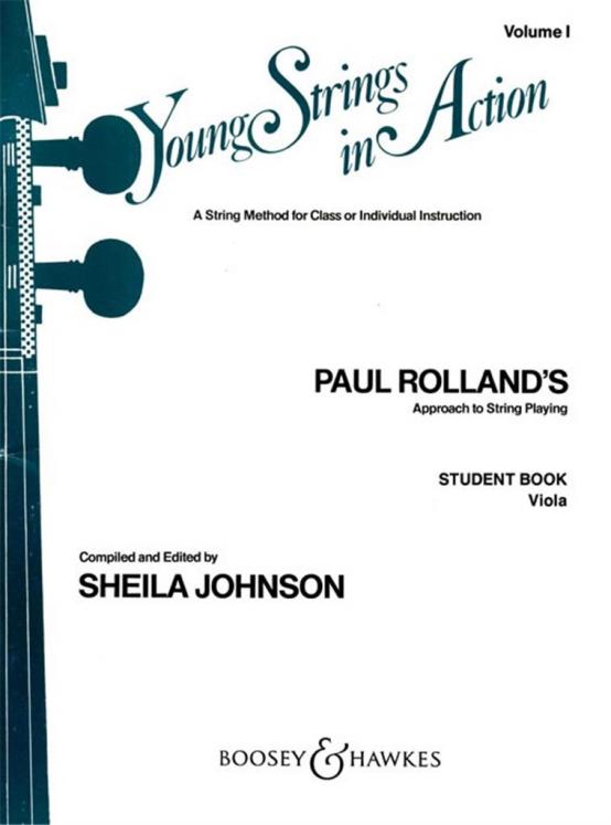 ROLLAND JOHNSON YOUNG STRINGS IN ACTION 1 LIVRE ELEVE ALTO ED BOOSEY AND HAWKES