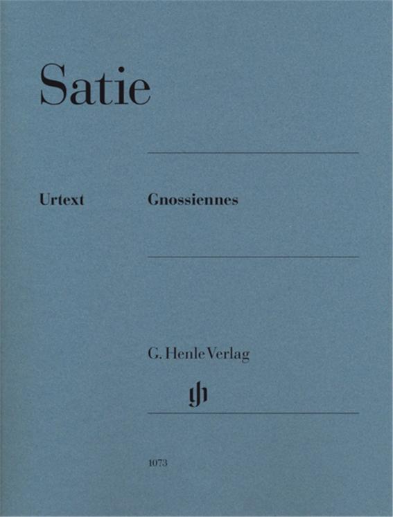 SATIE GNOSSIENNES PIANO ED HENLE VERLAG