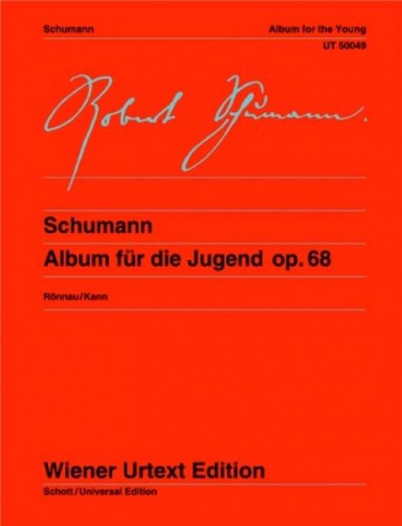 SCHUMANN - ALBUM POUR LA JEUNESSE OP68 PIANO ED SCHOTT