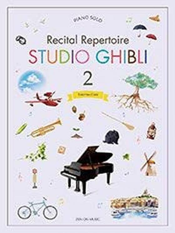 STUDIO GHIBLI RECITAL REPERTOIRE 2 INTERMEDIATE PIANO ED ZEN-ON