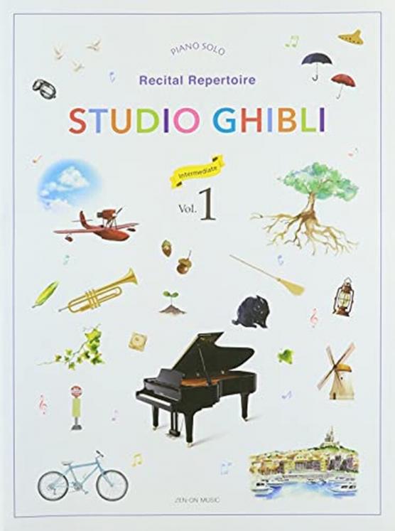 STUDIO GHIBLI RECITAL REPERTOIRE 1 INTERMEDIATE PIANO ED ZEN-ON