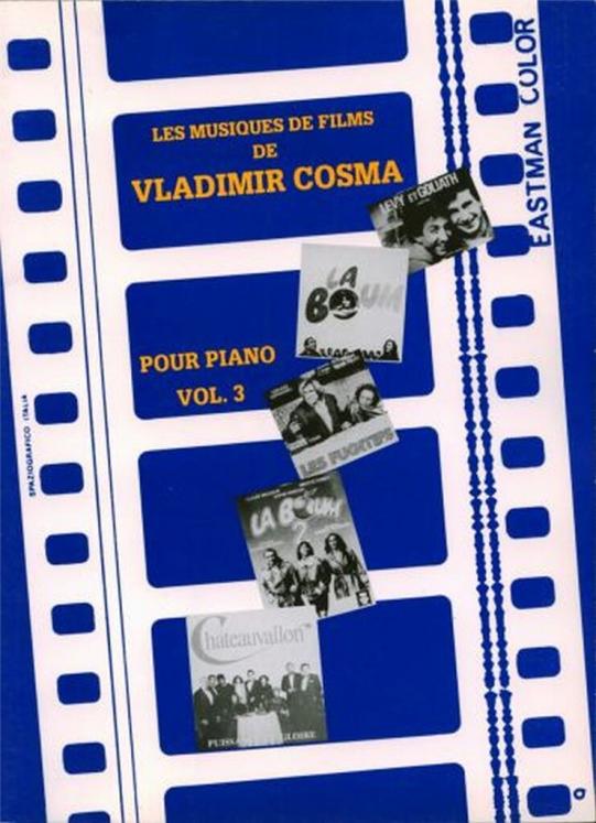 VLADIMIR COSMA - MUSIQUES DE FILM POUR PIANO VOL.3