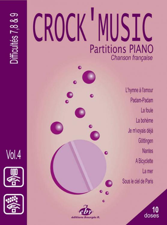CROCK MUSIC VOL 4 SONGBOOK PIANO/CHANT