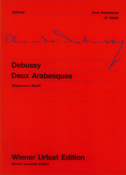 DEBUSSY - DEUX ARABESQUES PIANO ED SCHOTT