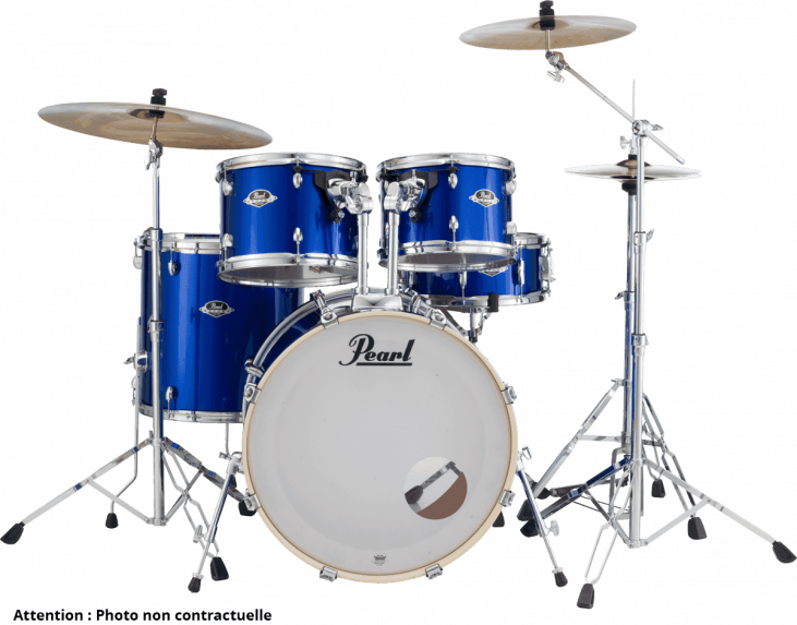 PEARL EXX705NBR717 - BATTERIE EXPORT FUSION 20'' HIGH VOLTAGE BLUE