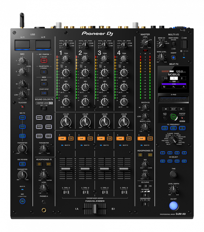 PIONEER DJM-A9 - Table de mixage DJ professionnelle à 4 voies