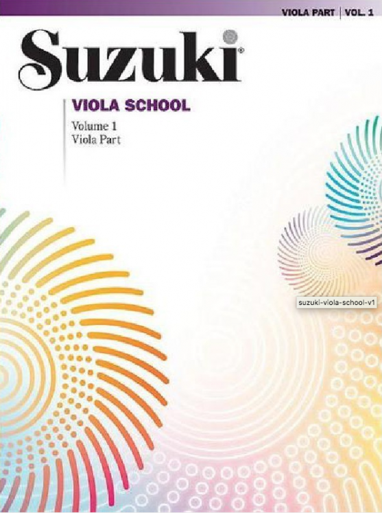 SUZUKI VIOLA SCHOOL VOL 1 ALTO (PARTIE ACCOMPAGNEMENT PIANO)