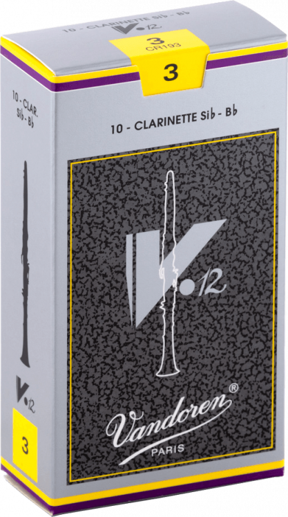VANDOREN BOITE 10 ANCHES CLARINETTE SIb V12 N° 3