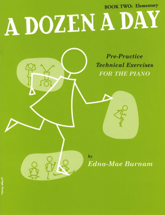 BURNAM A DOZEN A DAY BOOK TWO: ELEMENTARY  PIANO