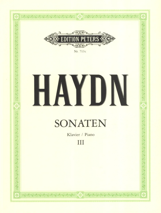 HAYDN - SONATES VOL 3 PIANO ED PETERS