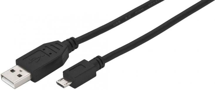 MONACOR USB-180BMC - CABLE USB Mâle A vers micro Femelle B
