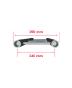 CONTESTAGE DUO29-100 -  Echelle aluminium 290 mm Longueur 100 cm