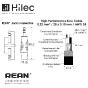 HILEC CLPRO-MJSMJS/3 - CABLE JACK 3,5 STEREO / JACK 3,5 STEREO 3,00m FICHES REAN