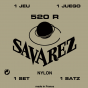 SAVAREZ 520R - JEU CORDES GUITARE CLASSIQUE CARTE ROUGE FORT TIRANT