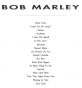 BOB MARLEY - Guitare tablatures